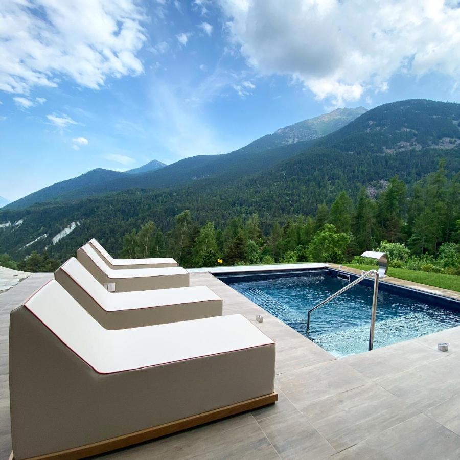 Hotel Silou Retreat Champdepraz Exterior foto