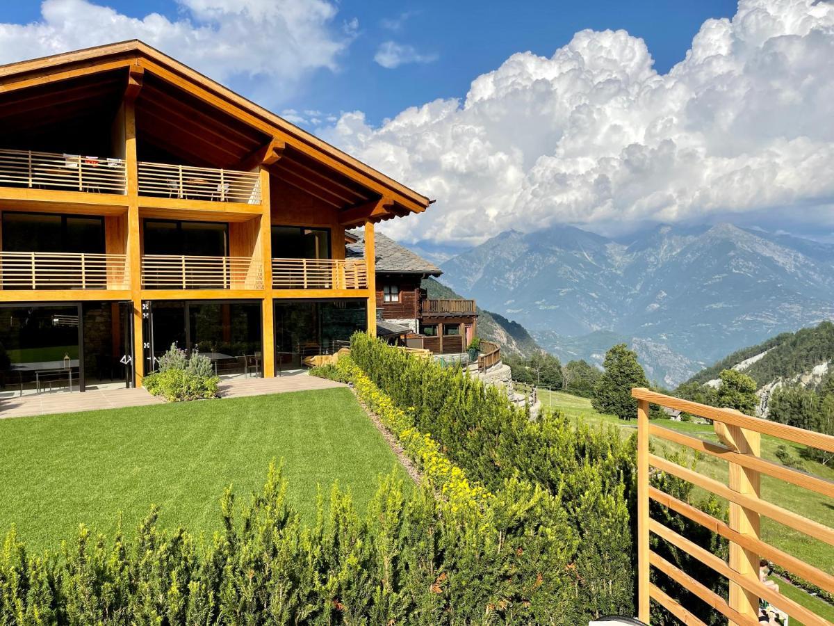 Hotel Silou Retreat Champdepraz Exterior foto