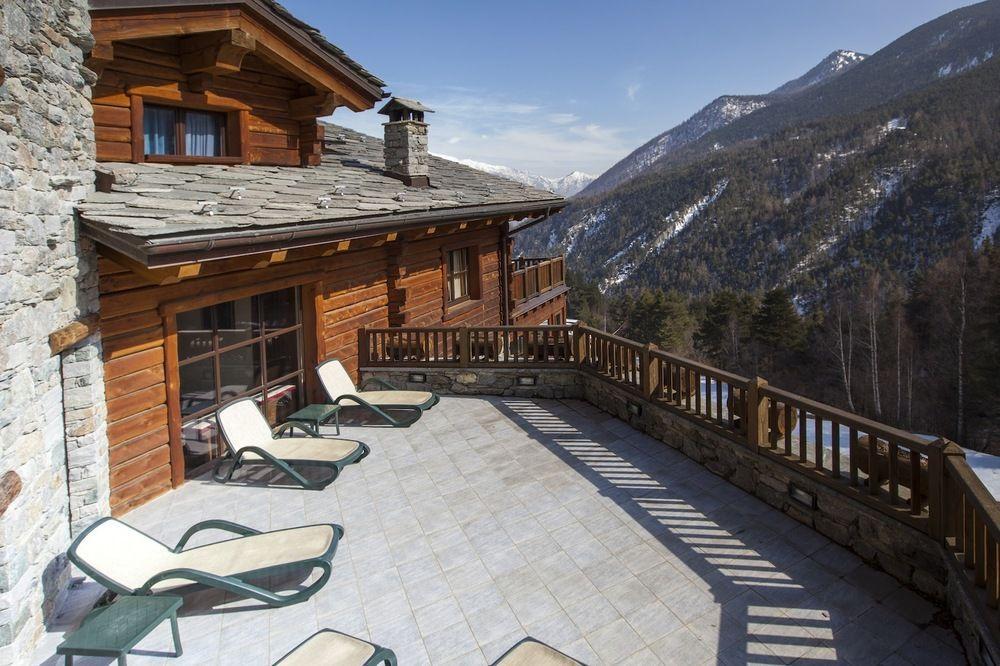 Hotel Silou Retreat Champdepraz Exterior foto